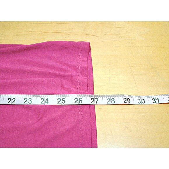 Torrid Activewear Pullover T Shirt Womens Pink Black V Neck Short Sleeve Size 0 - Picture 5 of 7